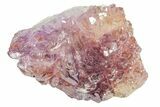 Amethyst Crystal Cluster with Hematite Inclusions - India #168769-1